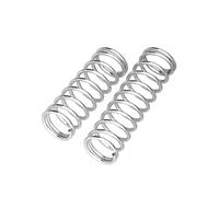 10Pcs Industrial 304 Stainless Steel Compression Springs, OD 4 and 5mm, for Automotive and Hobby Drone Projects,WD x OD x L,0.4x4x8mm