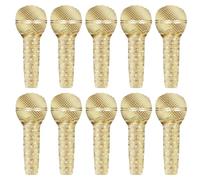 10Pcs Inflatable Microphones, 53 * 26.5cm Blow Up Microphones for Parties, Inflatable Party Props for Celebrations, Durable Set and Lightweight Design for Easy Storage and Transport