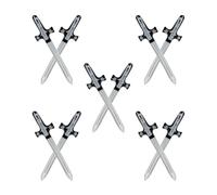10Pcs Inflatable Swords Toy Safe Pirates Sword Toy for Pirate Cosplay Supplies Stage Props Party Photo Prop Kids Swords Toy Gift Halloween Party Favors 70Cm/28Inches
