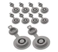 10pcs Inflatable U Shaped Travel Pillow Spare Valve Tpu Adjustable | Fast Inflation, Wear Resistant Tpu Cap, for Neck Cushion and High Speed Train Travel