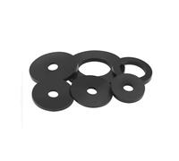10pcs Inner Diameter 14mm Rubber Through-hole Cylindrical Shock-absorbing Cushioning Pad, Outer Diameter 28 mm, Height 2mm, 14x28x2mm(10pcs)