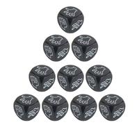 10Pcs Interactively Finger Game Dices Acrylic Rock Paper Scissor Game Dices 6 Sided 20mm Dices For Family Entertainment