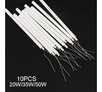 10pcs Internal Ceramic Core Heating Elements for Electric Soldering Iron, Suitable for 220V Soldering Irons with 20W to 50W Power (35W)