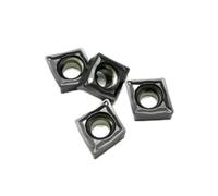 10PCS Internal Turning Tool CCMT060204 SM IC907 IC908 Carbide Insert Lathe Parts(CCMT060204-SM IC908)