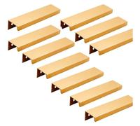10pcs Invisible Furniture Handle 96mm -gold Kitchen Cabinet Drawer Furniture Handle