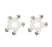 10pcs Invisible Snap Buttons for Women, No-sew Collar Fasteners White