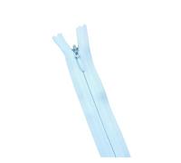 10pcs Invisible Zipper, 3# Nylon Coil 28-60cm, for Discreet Seams in Apparel DIY,Sky Blue,28cm