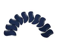 10Pcs Iron Headcover Thick Neoprene Iron Head Cover Club Headcover With See Through Window Fit Most Brand Club Headcovers Neoprene Putter Cover Head Covers Set Covers Protectors