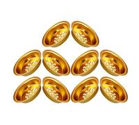 10pcs Iron Incense Burner Accessory round Golden Middle Eastern Style