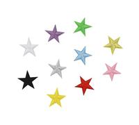 10Pcs Iron on Patches, 29mm Sew on Star Embroidered Patches for Clothing DIY Jeans Jackets Backpack Hat Bag Repairing Decorations Y8DSXXBDT
