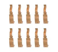 10Pcs Iron Pick Up Shoe Set Replacement for HO Slot Cars 440 440x2 Durable Smooth Performance Easy Installation Racing Enthusiasts