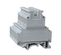 10PCS J42-2.5T DIN Rail Terminal Block Connector Kit with Nylon PA66 Material for Precise Conductivity and Universal Circuit Wiring Board Compatibility