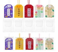10pcs Japanese Omamori Amulet Hanging Sachet Lucky Charms Blessing Bag Pendant for Car