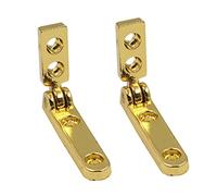 10PCS Jewelry Box Hinge, 30mm*6mm 90 Degree Side Rail Wooden Box Chest Case Hinges, Wooden Box Accessories Hardware (20)