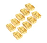 10pcs Jewelry Present Cardboard Ring Earring Necklace Packaging Trinket Boxes
