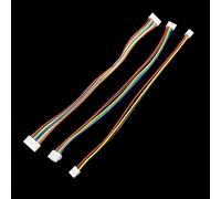 10Pcs JST GH 1.25 1.25mm 2/3/4/5/6/7/8/9/10Pin Male Wire Connector Single Double Head Wire 150mm 28AWG LIUZIIHAYIN(Double Connector 2Pin)(4pin,Single Connector)