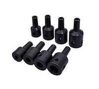 10PCS Jt0 Drill Chuck Adaptor Connecting Rod Shaft Sleeve Steel Copper Coupling 4mm/5mm/6mm/8mm (Color : JT0-5mm)