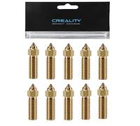 10PCS K1 Brass Nozzles Kit, 3D Printer 10PCS High Speed 0.4mm Nozzles Kit for K1, K1 Max, Ender 3 V3 KE, CR-10 SE, CR-M4