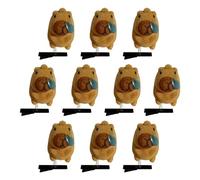 10Pcs Kawaii Little 3D Capybara Spring Duckbill Clip Bangs Side Clips Hairpin Hair Accessories