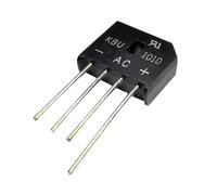 10PCS KBU1010 KBU 1010 Bridge Diode Rectifier 10A 1000V 4-Pin Bridge Lead Diode
