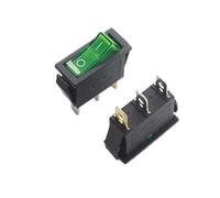 10PCS KCD3 220V ON/OFF SPST Rocker Switch Single Pole Single Throw 2 Position 20A 125VAC With LED Light 800W 1000W - 4000W(Red light 3000W)
