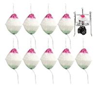 10pcs Kerosene Lamp Mantles Universal Outdoor Camping Lamp Shade Gauze Mesh Gas Lantern Mantles for Camping Hiking