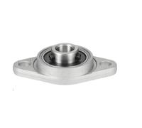 10PCS KFL08 KFL000 KFL001 KFL002 KFL003 KFL004 KFL005 8 12mm Pillow Block Rhombic Bearing ZINC Alloy Insert Linear Bearing Shaft(4Pcs,KFL002 15MM)