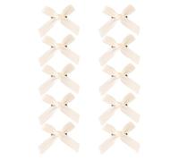 10pcs Kids Small Bowknot Hair Clip Solid Color Ribbons Styles Hair Barrettes For Parties And Gifts Sweet Solid Color Hair Clip