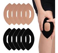 10Pcs Kinesiology Knee Tape for Knee Pain Relief Support Comfortable Muscle Stability Waterproof and Breathable Elastic Athletic Tape for Shoulder Ankle Elbow Wrist Shin