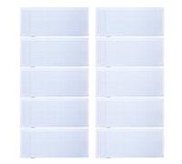 10Pcs Knitting Machine Punch Card, 24 Stitch Blank Punch Card for KH821 KH831 KH851 KH860 KHJ880 KH868 KH871 KH881 KH892 KH893 KH894 KH260 Blank Template