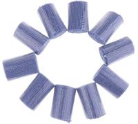 10Pcs Knotted Wool,Crochet Yarn,Latch Hook Yarn,Cutter Rug Crochet Yarn,for DIY Crafts,Home Textiles (Blue)