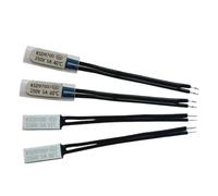 10PCS KSD9700 0C-250C 5A 10A 250V Metal Plastic Normal Close Normally Open Thermostat Thermal Protector 45 50 85 90 95 150(175C)