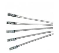 10PCS KSD9700/TB02 2A 5A Lithium Battery Ultra Small Volume Thermal Protector 40-150Degrees Temperature Control Switch(Metal-2A-NO,80C)