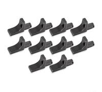 10pcs L-Shaped Shelf Support Pegs 3x2x1cm Metal Studs for Cabinet