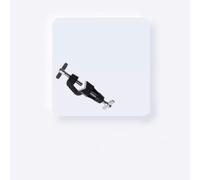 10pcs Laboratory Cross Clamps, zinc Alloy Double top Wire Aluminum Iron Clamps(Aluminum 2)