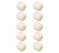 10Pcs Lapel Headsets Mic Foam Covers Foam Microphone Windscreen Mic Foam Covers For K9 Headsets Microphone
