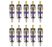 10PCS Large Bore AC Valve Core for BMW and Models Compatible with For 8E0820855 3C0816355 3C0820795 41015445