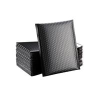 10pcs Large Size Padded Envelopes Poly Bubble Mailer Self Seal Padded Envelopes Gift Bags Packaging Envelope Bags for Book Bubble Mailers(Black 20x25cm)