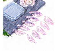 10Pcs Lash Lift Pads 5 Sizes Self-Adhesive Eyelash Lifting Shield Reusable Glueless Lash Perming Tools for All Eye Shapes(Pink)