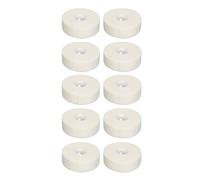 10Pcs Lash Tape 2.5cm Width, Eyelash Extensions Tape with Strong Adhesion and Soft Foam Material, Under Eye Pads Tape for Lash Artists to Isolate Eyelids During Eyelash Extension (White)