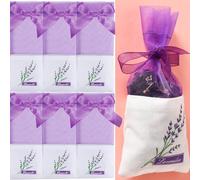 10Pcs Lavender Bags Drawer Scented Sachets,Muslin Empty Sachets Bag,Fresheners Scent Potpourri Pouches Aroma for Fill Dry Dried Lavendar Flower,Closet Cupboard Drawers Fragrance,Storage Repellent Sce
