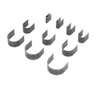 10Pcs Leather Punching Die Set Corner Edge Trimmer Punch Tools Cutter for Craft Making Professional Accessories