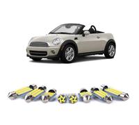 10Pcs LED Interior Door Map Dome Light Kit, For MINI R58 R59 2011-2014 2015 Car Reading Bulbs Accessories