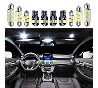 10PCS LED trunk Bulb Interior door footwell Lights Kit,For Mercedes-Benz SL class R230 SL350 SL600 SL55 AMG 2002-2011
