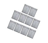 10Pcs Legal Size Envelopes with String Closure Water Resistant Expandable File Bag Top Load Document Organizers Bag Office Desk Accessory