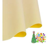 10Pcs Light Yellow Eva Foam Sheets Cosplay EVA Foam 1mm Thick 50cm*50cm EVA Foam Papers for Arts Crafts DIY Project
