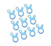 10PCS Lightweight Guyline Rope Buckle Knotting Tool Camping Cord Tensioner Outdoor Tent Adjustable Length Buckle Tool Adjustable Length Buckle Tool