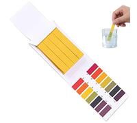10PCS Litmus Paper 1-14 Acid Test Kit Liquid Test Paper Strips for Wet Soap Lemon Juice Milk Liquid Detergent Wet Soil Saliva Sweat