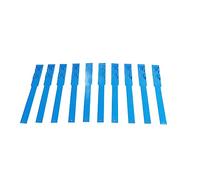 10pcs Livestock Plastic Cattle Identification Ring, Cow Marking Band for Farm Use, Painless Adjustable Animal ID Tag with Jagged Edge, Durable Wear - Resistant Farm