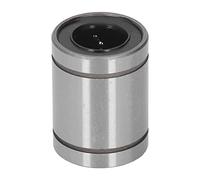 10Pcs LM16UU Linear Motion Bearing, Metric Alloy Steel Cylinder Linear Bearing for 3D Printer CNC Machine, High Rigidity Low Friction Slide Block with 16mm Bore Diameter